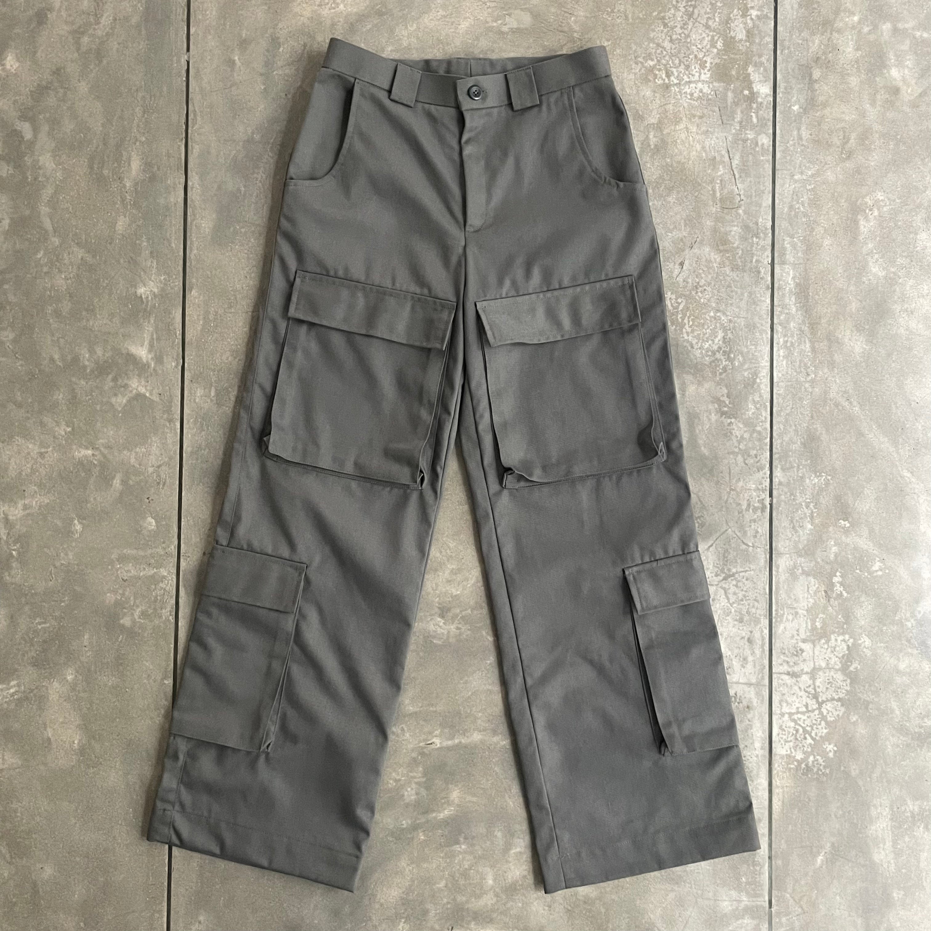 即納出荷 PCCVISION China-Chic Multi pocket pants