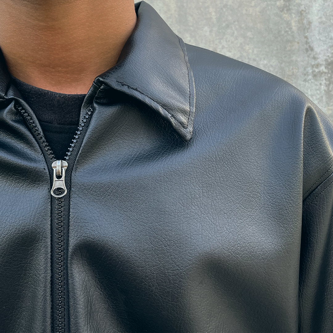 Leather Jacket V1.0 - Black