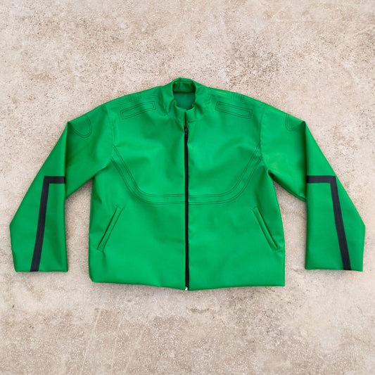 Moto Leather Jacket V 1.0 - Green