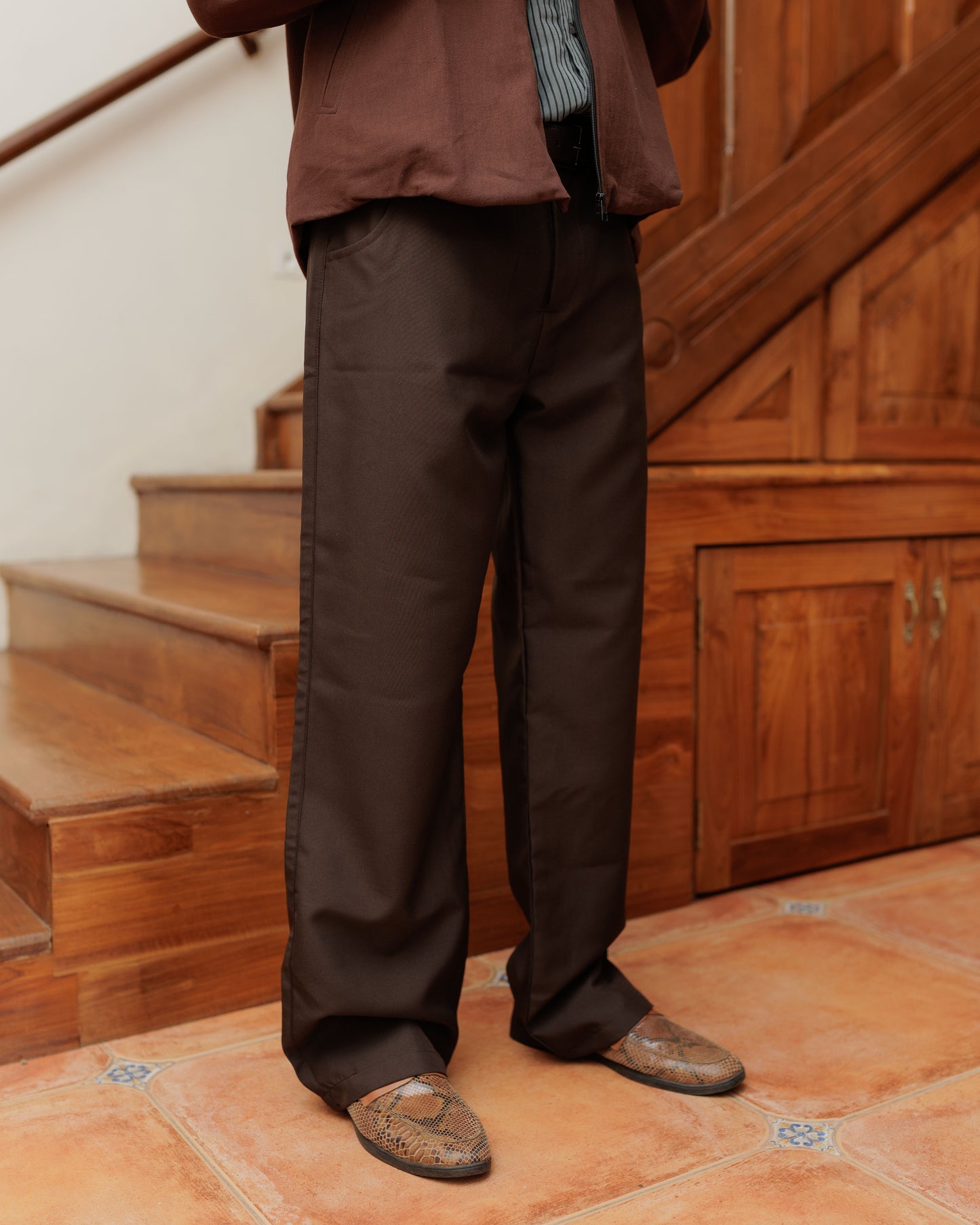 Brown Trouser Pant