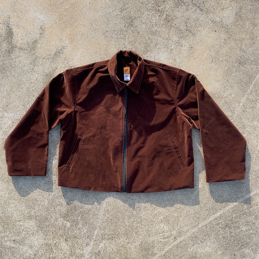 Suede Velvet Brown Jacket