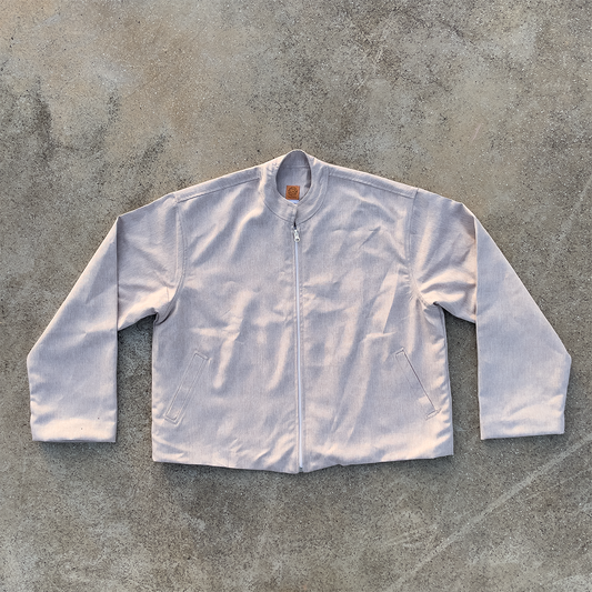 Pale Slate Linen Jacket