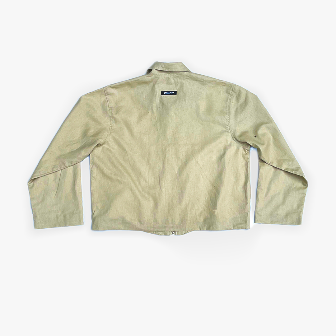 Brown Linen Jacket