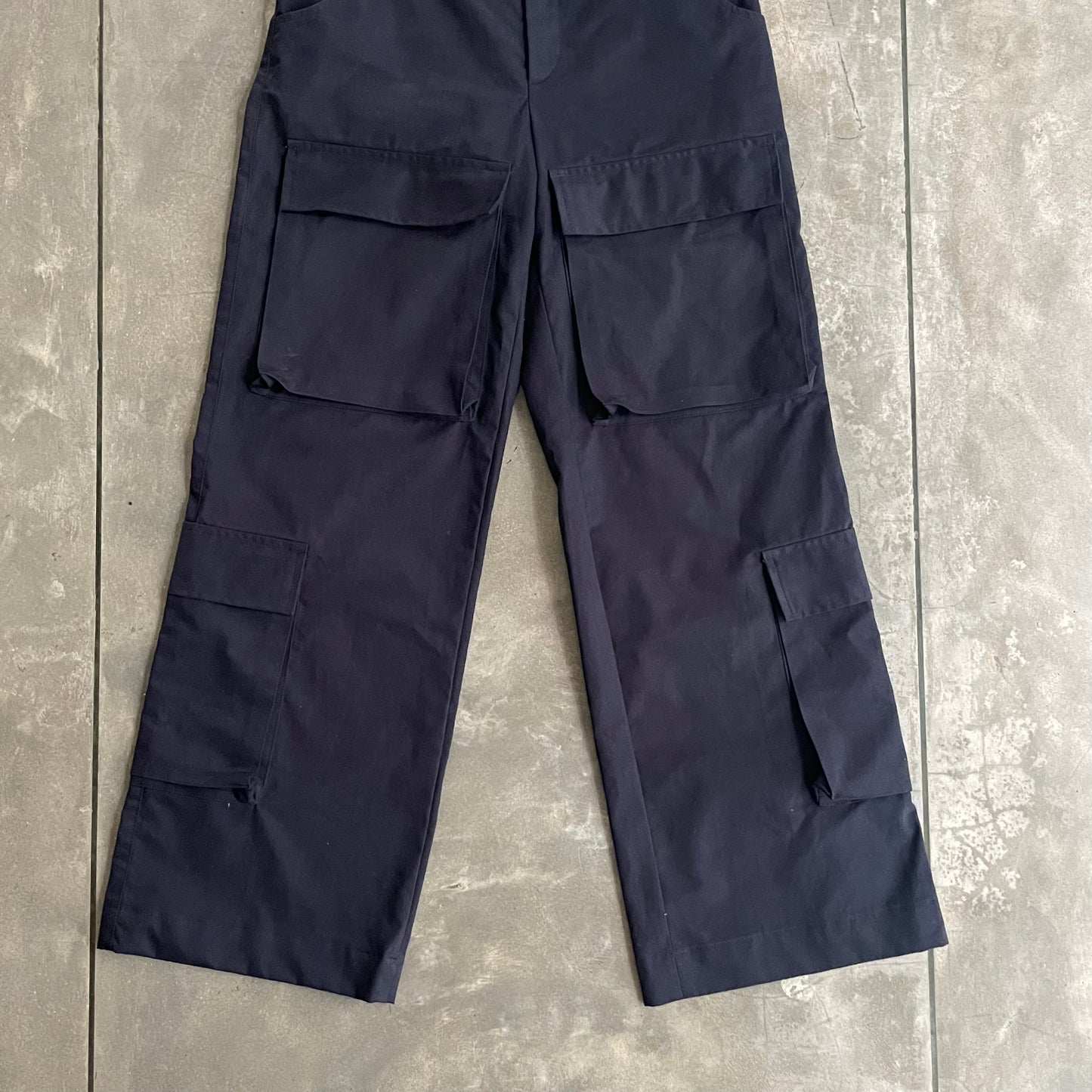 Multi Pocket Cargo Pant - Navy Blue